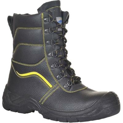 Webfellgefütterte Winter-Sicherheitsstiefel S3 ci 45 - Schwarz - Portwest