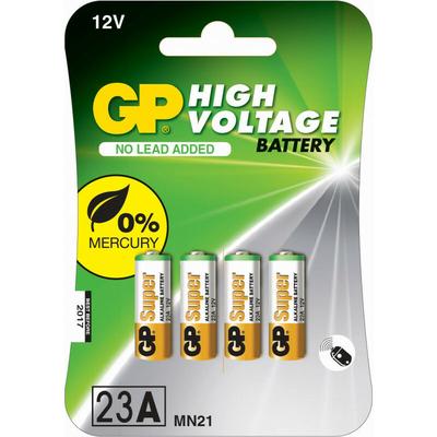 Gp Hoog voltage alkaline 23A (MS21 / MN21),4er Blister (10023AC4)