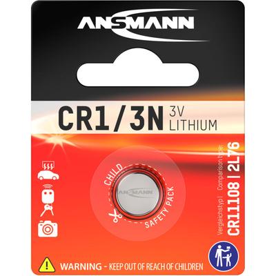 Lithium Batterie CR1/3N - CR11108/2L76 Batterie mit 3V und langer Haltbarkeit - Ansmann