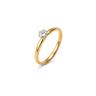 585 Gold-Ring mit Brillant