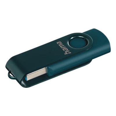 Hama USB-Stick »Rotate« 32 GB blau, 6.6x1.8x0.8 cm