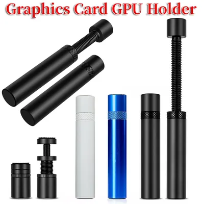 Video Card Sag Holder Bracket Vertical Telescopic Rotating GPU Stand Graphics Cards Support Stand