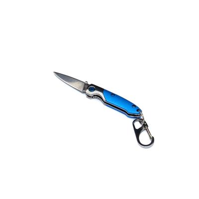 Brighten Blades Oyster Cult Keychain Not So Heavy Metal Knife w/Case 1.625in 8Cr13MoV Stainless Steel Drop Point BB-135
