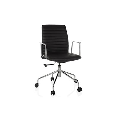 Bürostuhl / Chefsessel VEMONA 30 PU schwarz hjh OFFICE Image