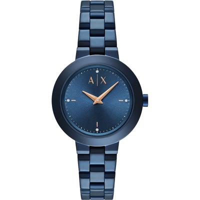 Armani Exchange - Damenuhr Edelstahl Damenuhren 1 ct