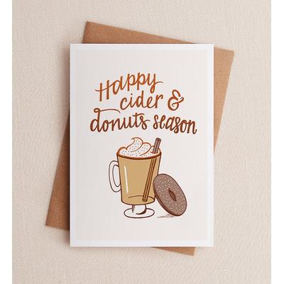 1-800-Flowers Seasonal Gift Delivery Cider & Donuts Fall Greeting Card