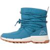 Winterboots KAPPA, Gr. 38, blau (petrol, sanftes weiß), Textil, Synthetik, clean, sportlich, Schuhe, für kalte Tage und Schmuddelwetter