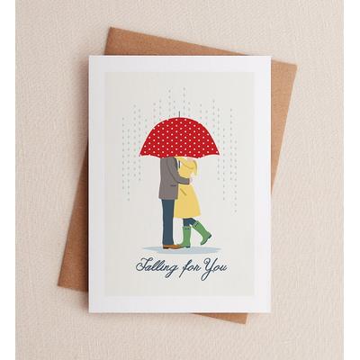 1-800-Flowers Everyday Gift Delivery Falling For You Romance Greeting Card