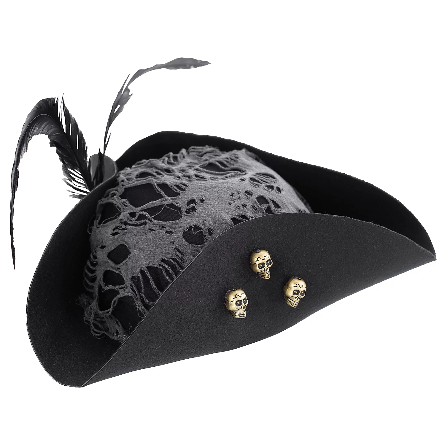 Tricorne "Pirate Noir