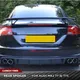Fibra di carbonio/FRP Nero Boot posteriore Spoiler a due piani Tronco Ala di coda per Audi TT MK2 8J TTS Coupe 2Door 2008-2014 Cambia in TTRS
