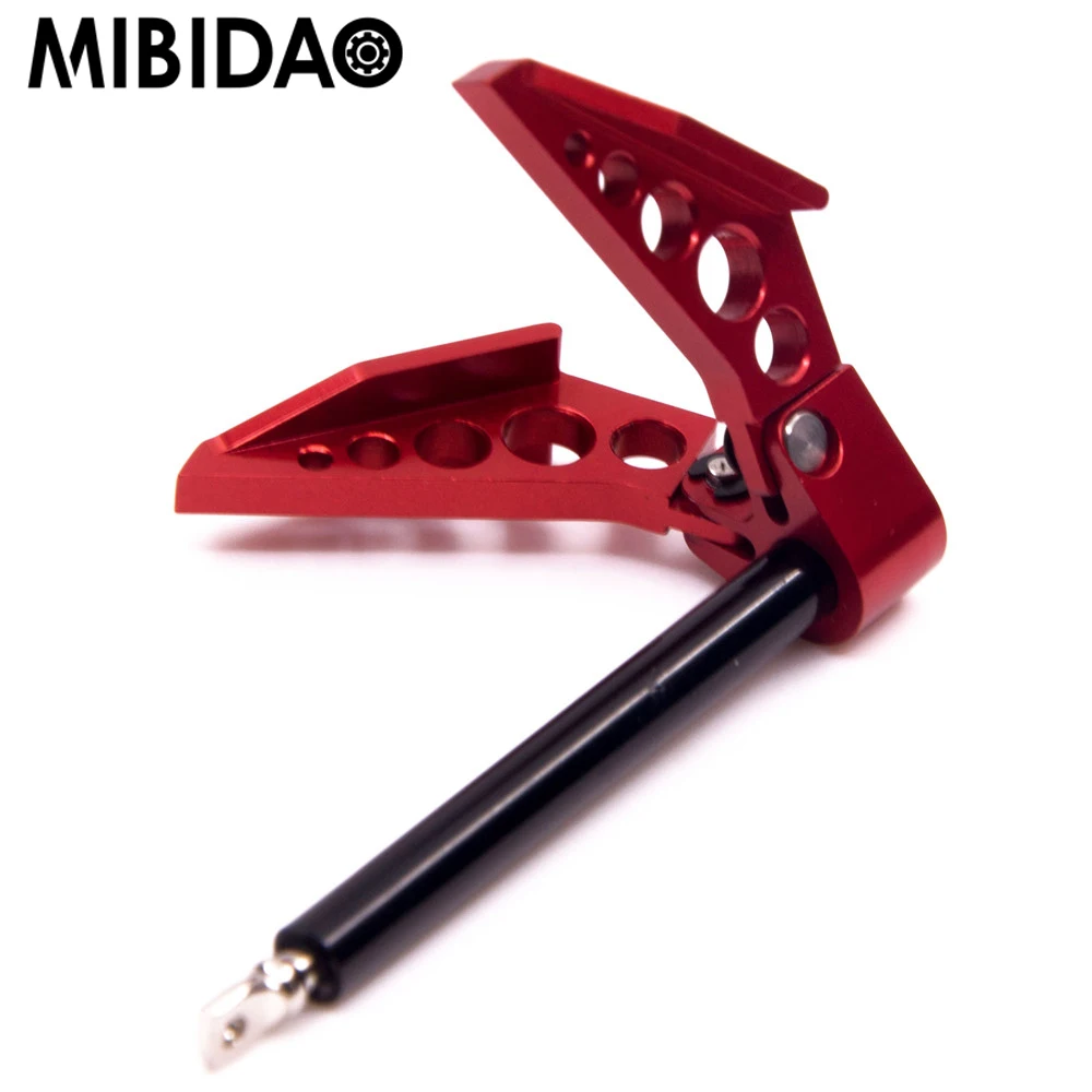 MIBIDAO Metall faltbare Windenanker Anker für Axial SCX10 D90 1/10 Scale RC Rock Crawler Car Off Road Truck Modellteile Image
