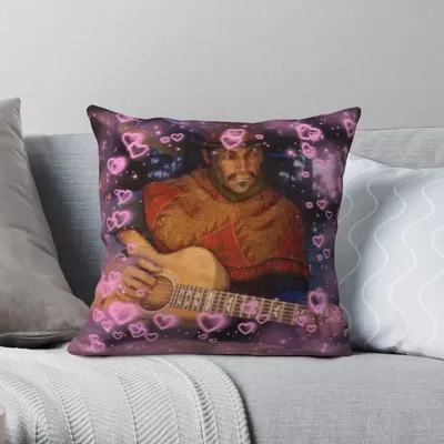 Red Dead Redemption Javier Escuella Kissenbezug Polyester Leinen Samt Kreativer Reißverschluss Dekor Image