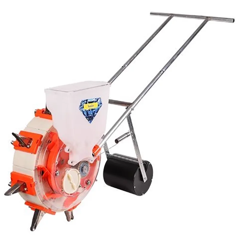 Pflanzer für Mais Hand geschoben Roller Pflanzer Hand geschoben Sä maschine für Erdnüsse Sojabohnen Mais und Getreide Präzisions sä maschine Image