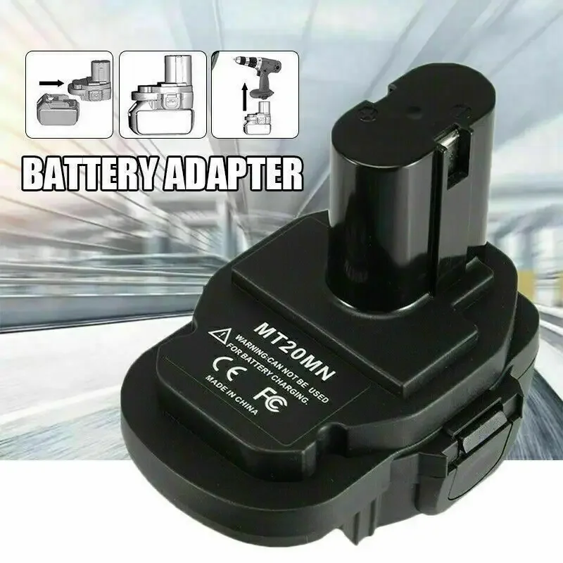 Upgrade MT20MN Batterieadapter für Makita 18V Li-Ionen-Akku auf Ni-Mh Ni-Cd für Makita B1860B/Bl1860/Bl1850B/Bl1850/Bl1840/Bl183 Image