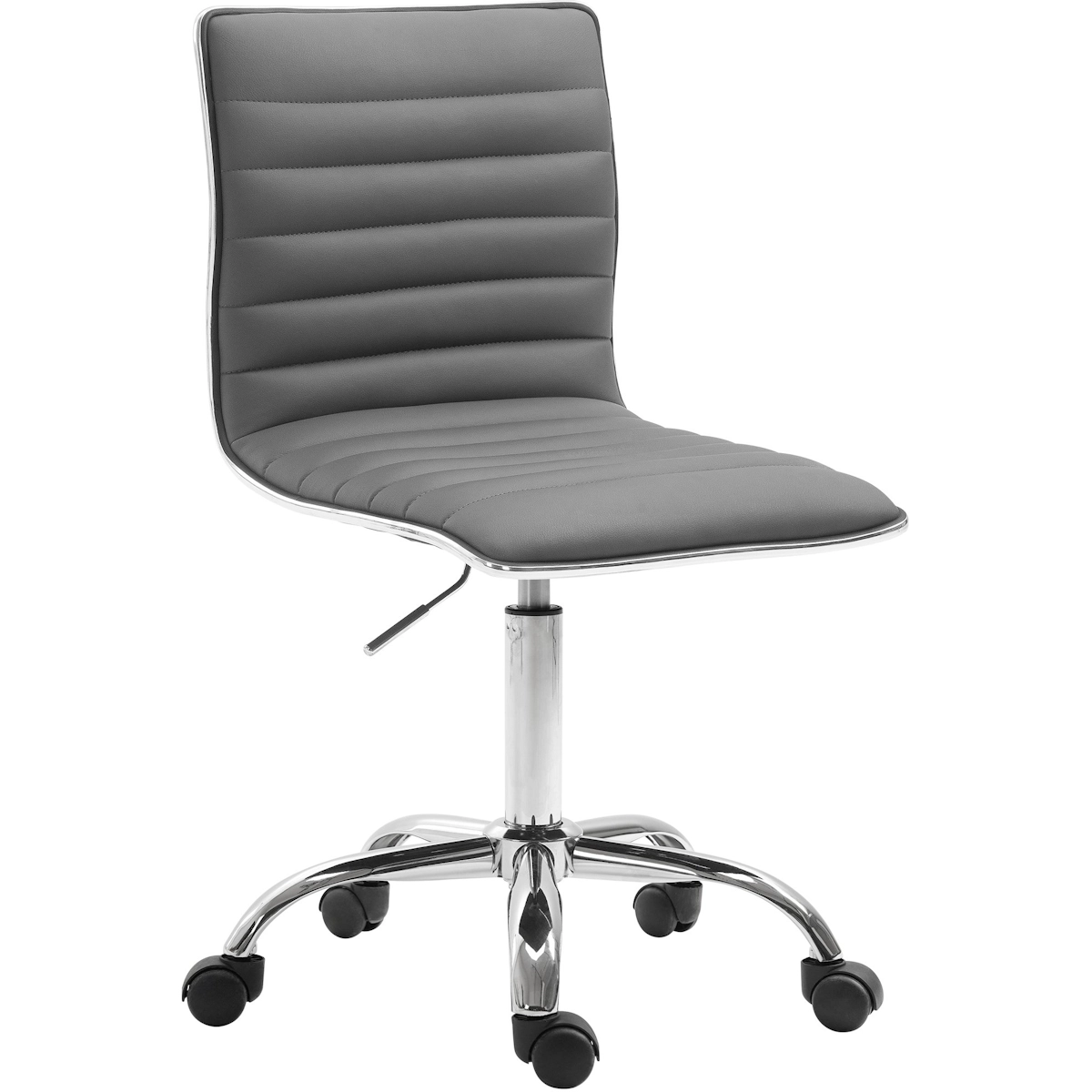 CLP Arbeitshocker Alamosa Kunstleder grau Image