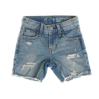 Lockere Bermudashorts mit hoher Taille 600982 für Mädchen