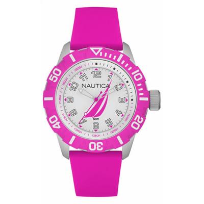 Nautica Herrenuhr Quartz Fuchsie