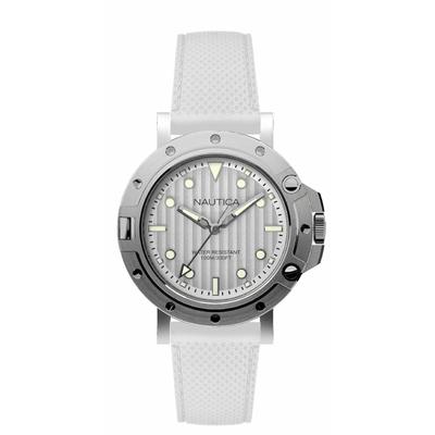 Nautica Unisex-Uhr Quartz Silber