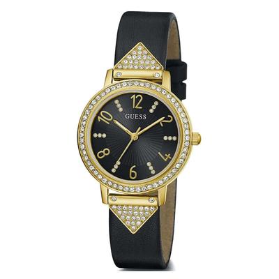 Guess Damenuhr Quartz Schwarz