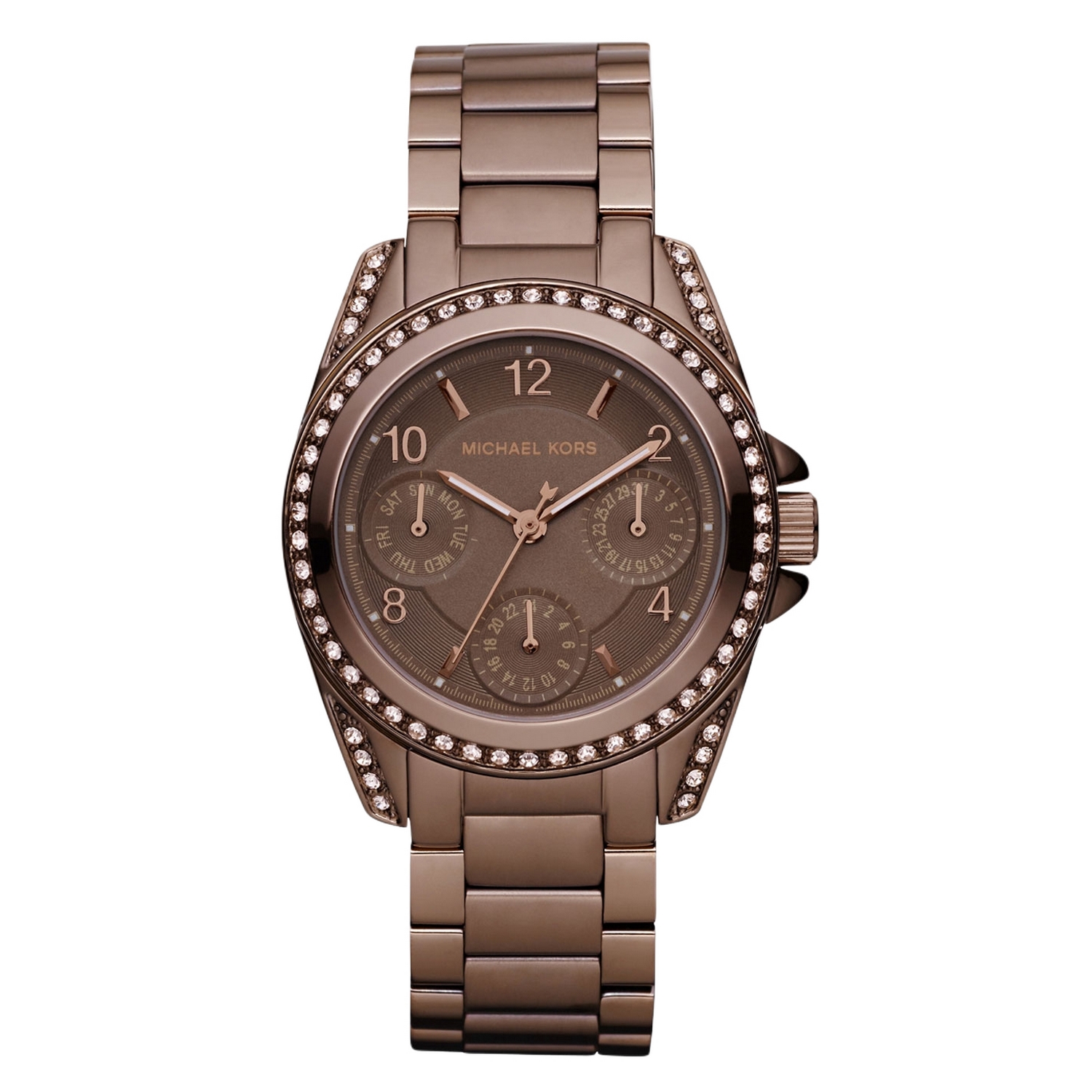 Michael Kors Damenuhr Quartz Braun Image