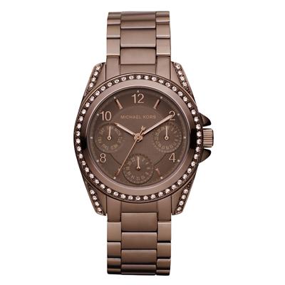 Michael Kors Damenuhr Quartz Braun