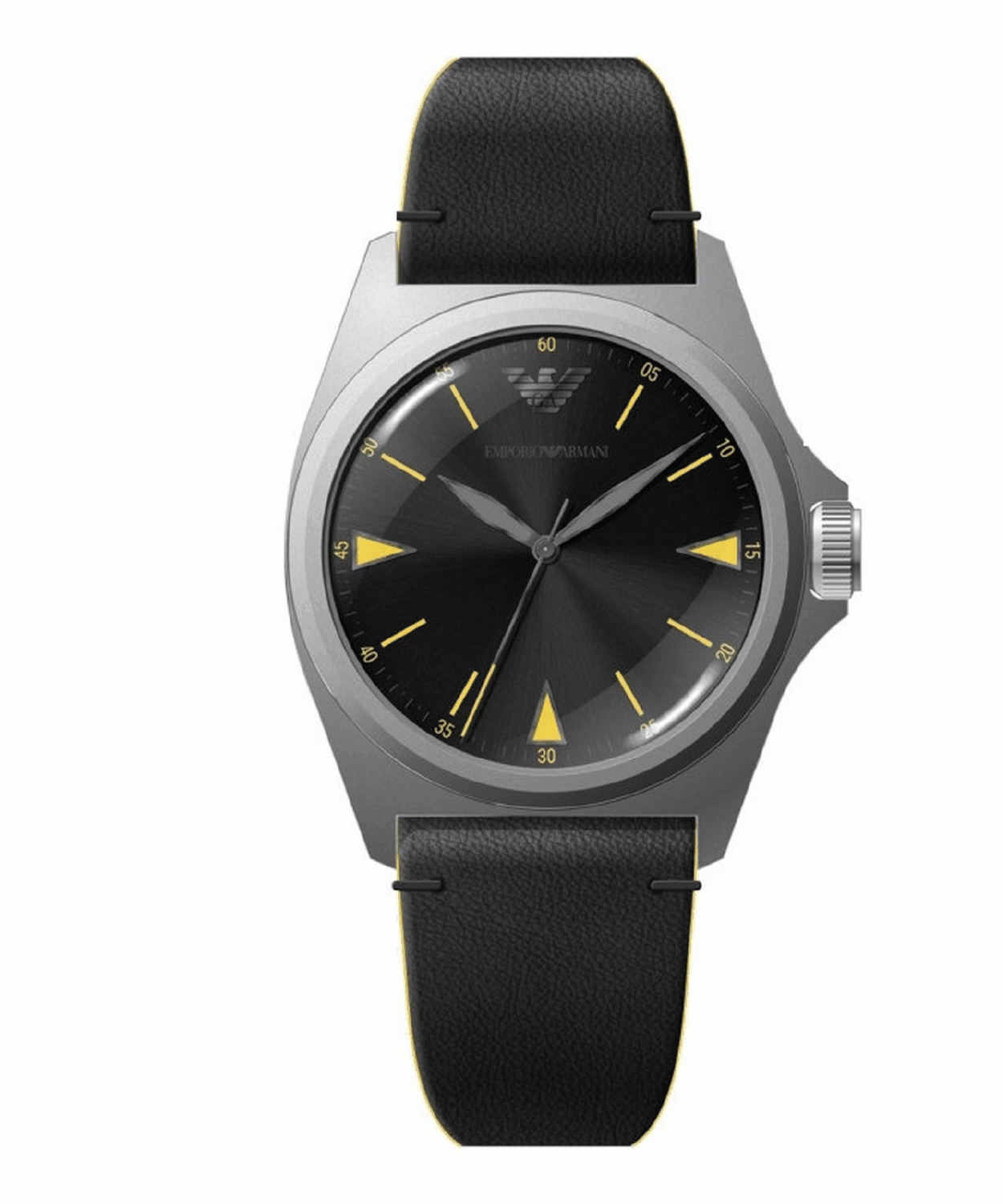 Emporio Armani Herrenuhr Quartz Silber Image
