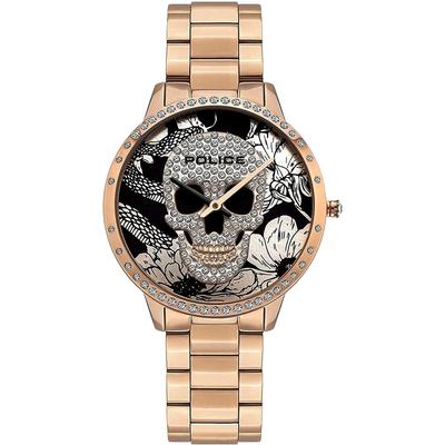 Police Damenuhr Quartz Gold Image