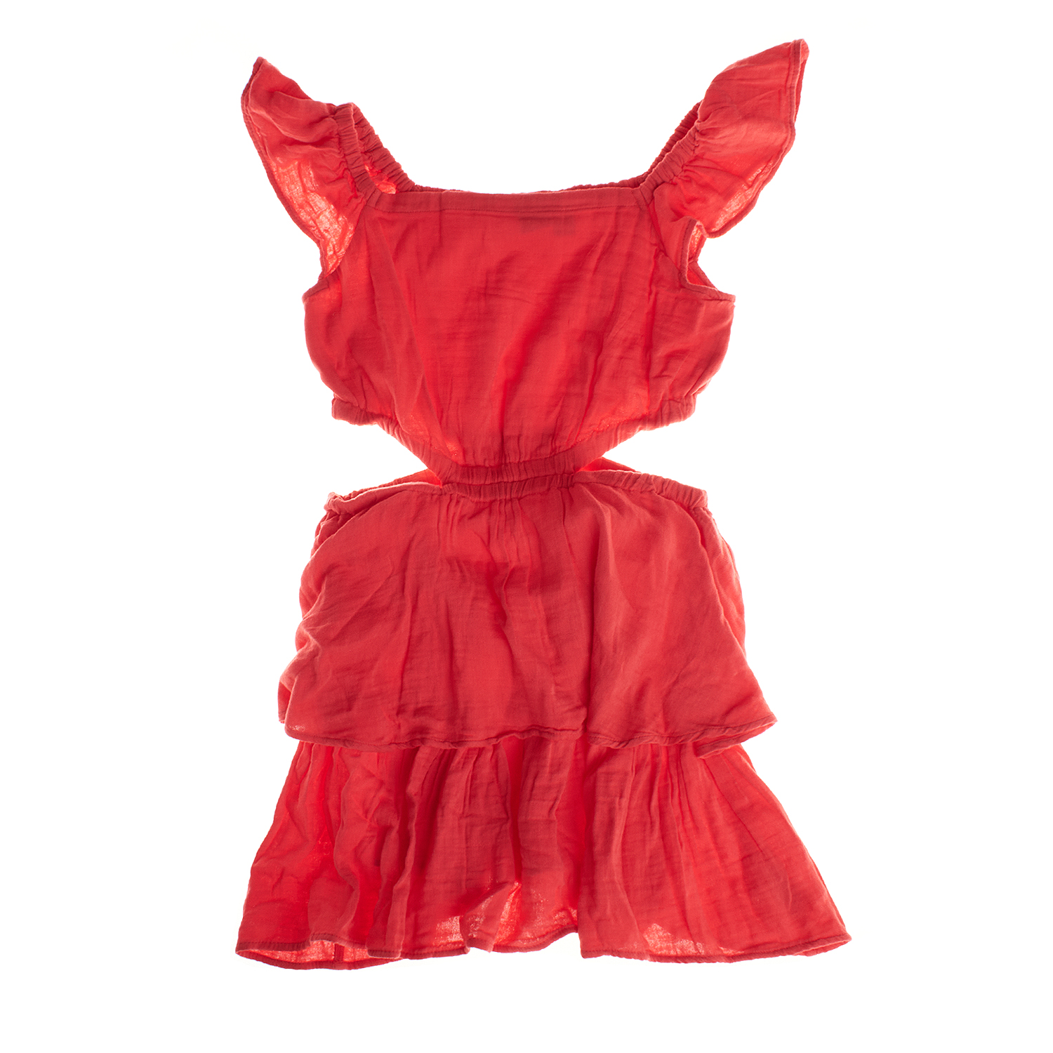 Kurzes Kleid mit Seitenschlitzen 664962 Damen Image