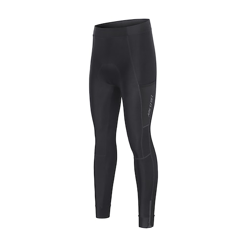 ARESFUEL Herren Fahrradhose Fahrradhosen Fahhrad Unten Slim Fit Winter Rennrad Sport Warm Atmungsaktiv Hochelastisch Schwarz Spandex Bekleidung Fahrradbekleidung Moderne Nähtechniken