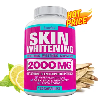 Glutathione Complex Capsules - Powerful Antioxidant, Reduces Hyperpigmentation, Alleviates Dark