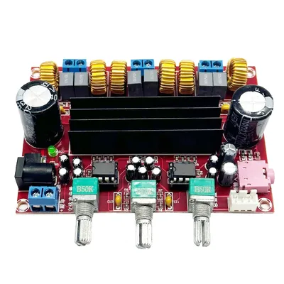 XH-M139 Digital Subwoofer Power Amplifier Board 2x50W 100W 2.1 Channel TPA3116D2 3 Sound Channels