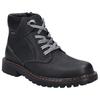 Winterstiefel JOSEF SEIBEL "Chance 39", Herren, Gr. 42, schwarz, Leder, casual, Schuhe, Hiking Boots, Trekking Boot, Komfortschuh in Weite G