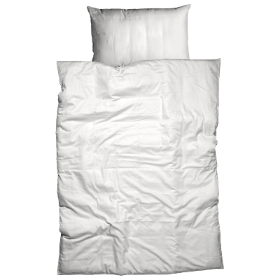 Bettwäsche CASATEX "Uni", weiß, B/L: 135cm x 200cm, , Satin, B/L: 80cm x 80cm, Satin, Obermaterial: 100% Baumwolle, Bettwäsche, Uni Design, Reißverschluss, tolle Farben Image