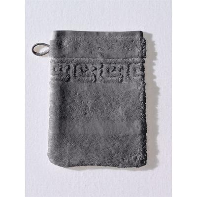 Handtuch CAWÖ Gr. 5, grau (anthrazit), B:30cm L:50cm, Walkfrottee, 100% Baumwolle, Handtücher (Packung) Image