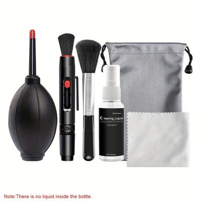 TEMU Tomshoo Professional Camera Cleaning Kit Sensor Cleaning Kit With Air Blower Cleaning Pen Cleaning Cloth For Most Camera Mobile Phone Laptop