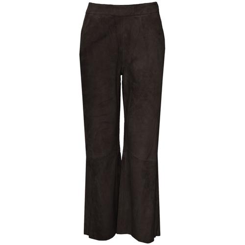 Maze Lederhose Damen grau, XS