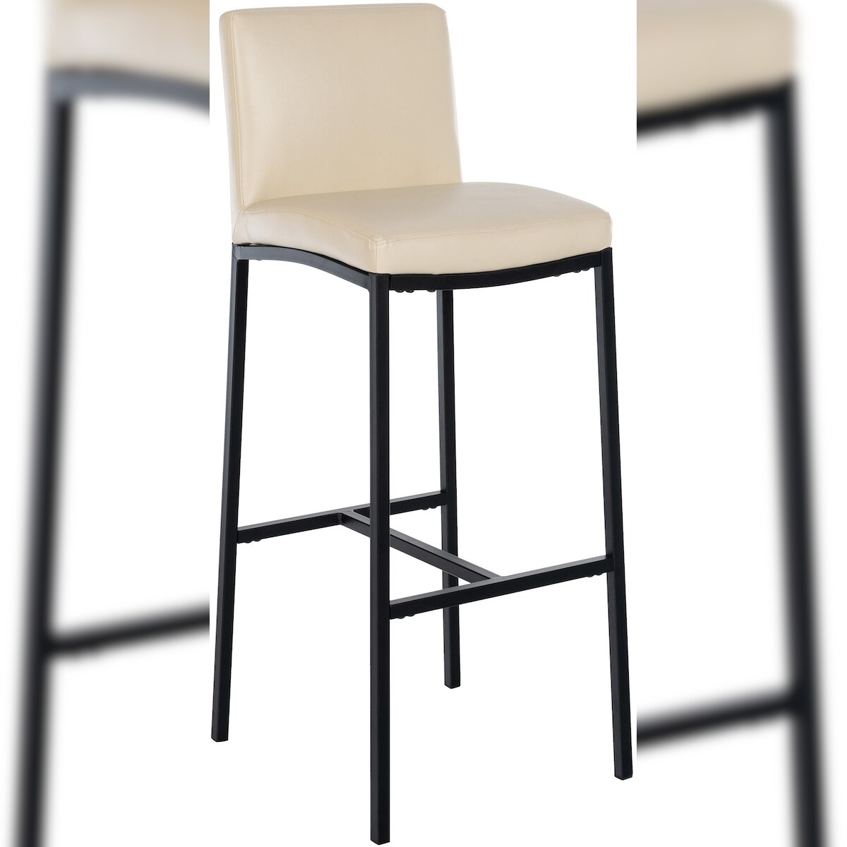 CLP Barhocker Freeport creme/Kunstleder Image