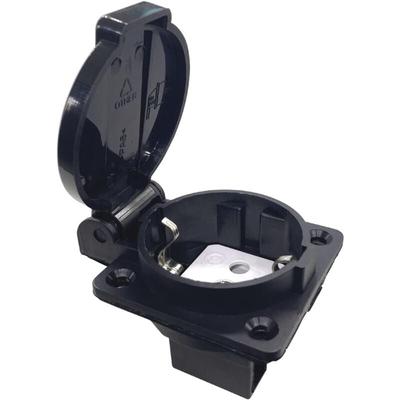 IP44 wasserdichte europäische Steckdose für Typ E/F-Steckdose, 16 A, staubdichte