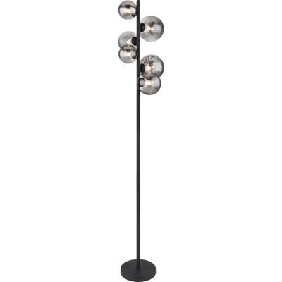 Stehleuchte Riha schwarz 155 x 28,5 cm 6 x G9 led, 3 w Stehleuchte - Globo