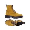 Paul Green Damen Stiefelette, Gr. 7, gelb, Leder