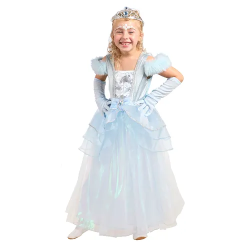 Kinder-Kleid Prinzessin, blau