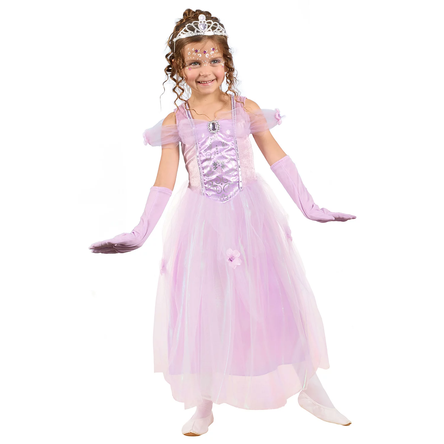 Robe de princesse "Sophie" pour enfants, violet