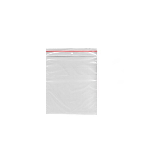 SWS 6000 Schnellverschlussbeutel LDPE 150 x 220 mm transparent mit Eurolochung Image