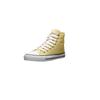 Sneaker ETHLETIC "White Cap Hi Cut", Gr. 39, gelb (watersign gelb, just weiß), Obermaterial: 100% Baumwolle; Futter: 100% Baumwolle; Decksohle: 100% Baumwolle; Sohle: 100% Naturkautschuk, Schuhe Canvassneaker Sneaker high Sneakerboots, Fairtrade...