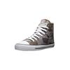 Sneaker ETHLETIC "White Cap Hi Cut", Gr. 45, grün (camou grün, just weiß), Obermaterial: 100% Baumwolle; Futter: 100% Baumwolle; Decksohle: 100% Baumwolle; Sohle: 100% Naturkautschuk, Schuhe Canvassneaker Sneaker high Sneakerboots, Fairtrade Produkt