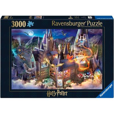 Puzzle RAVENSBURGER "Hogwarts Interior", bunt, Puzzles, KinderB:80cm H:121cm, Made in Germany, B:80cm H:121cm