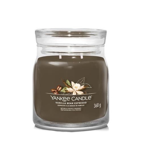 YANKEE CANDLE - Signature Vanilla Bean Espresso Kerzen 368 g