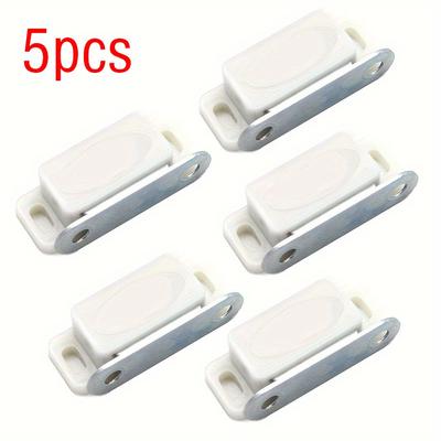 TEMU 5pcs Super Strong Magnetic Suction Plastic Cabinet Door Suction, Cabinet Suction Magnetic Suction, Furniture Touch Beads, , Cabinet Magnetic Touch, Magnetic Clip Image