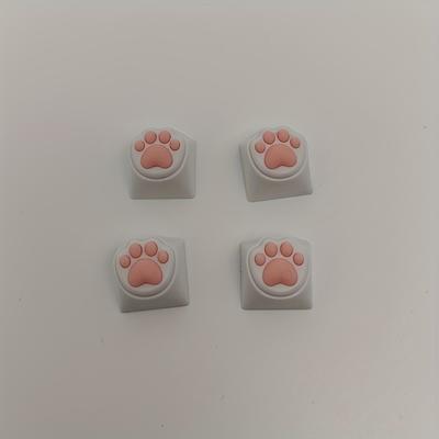 TEMU 4pcs/set Shape Computer Kawaii Cute Keycap For Esc Key Axis Mechanical Keyboard