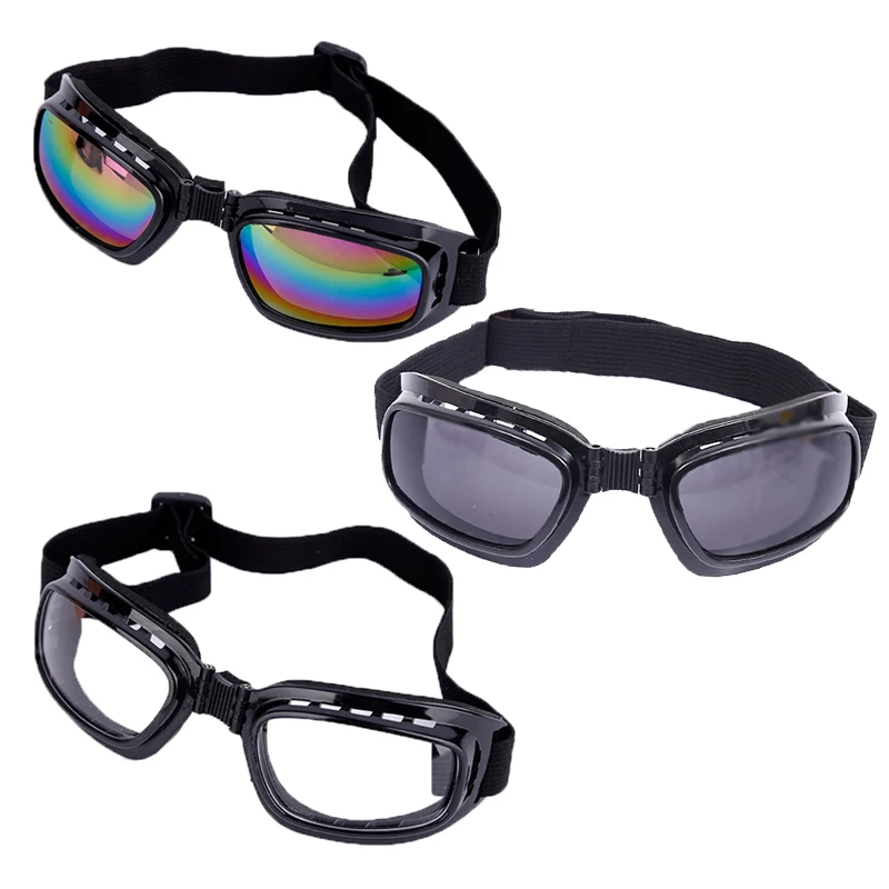 Motorrad Faltbare Reitbrille Anti Glare Anti-UV Sonnenbrille Winddicht Schutz Sport Brille Gläser Moto Zubehör Image
